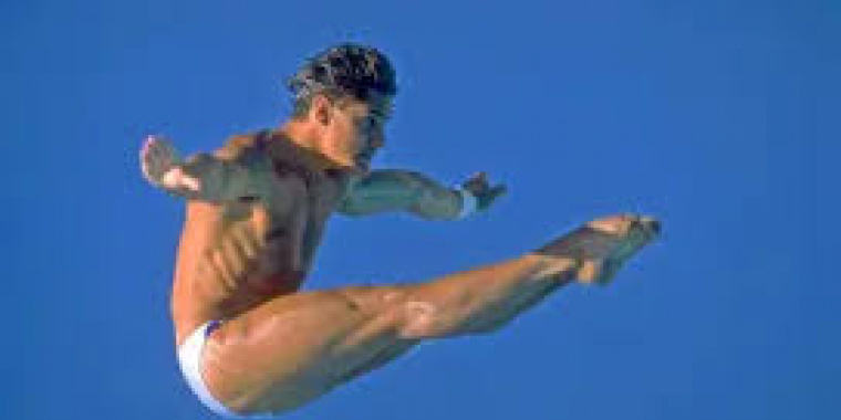 Greg Louganis, champion olympique de plongeon 1976